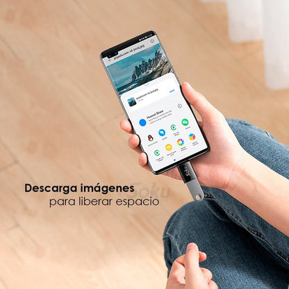 Soku Adaptador Otg Tipo C A Usb 3.1 Velocidad Real 10 Gbps