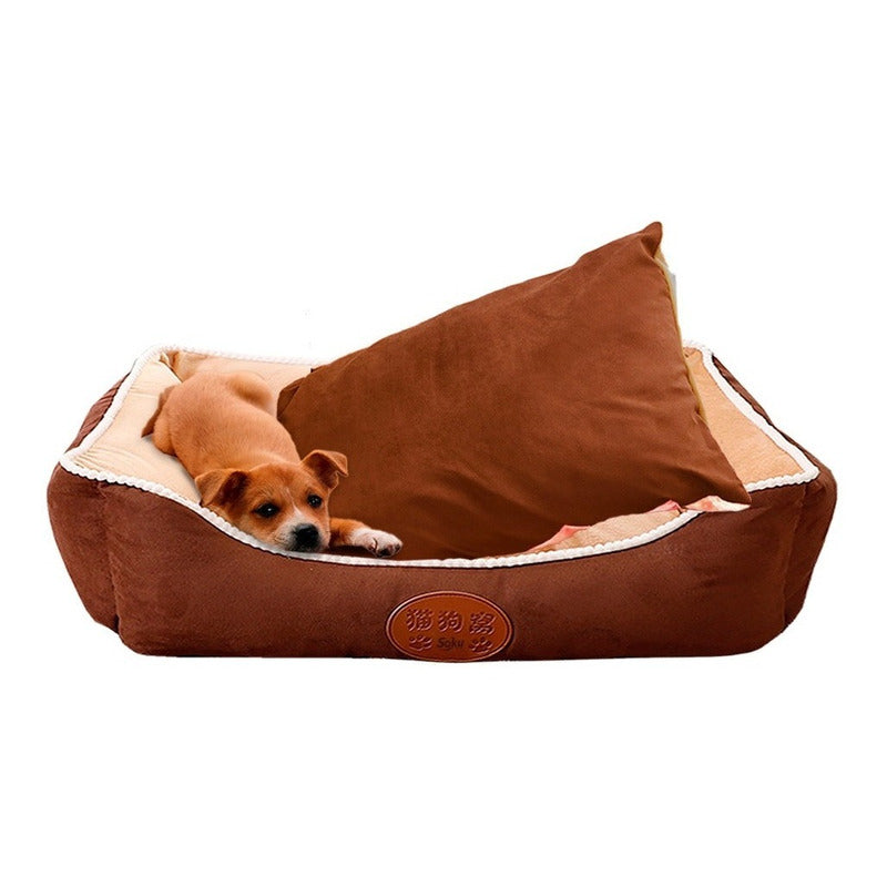 Cama Perro Impermeable Cojin Extraible Grande Premium