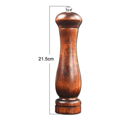 Molino Madera Pimienta Sal Ergonomico Extra Firme 8in