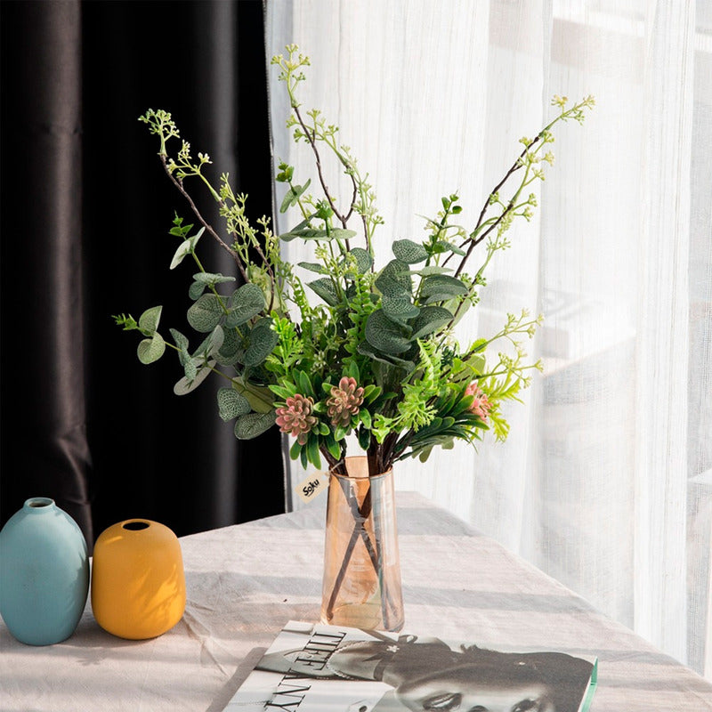 Ramo Flores Decorativas Casa Oficina Eventos Calidad Soku