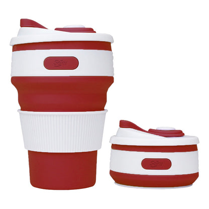 Vaso Termico Plegable Portable Cafe Hermetico Certificado