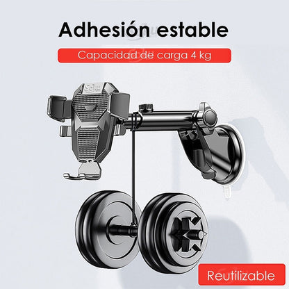 Soporte Brazo Firme Universal Porta Celular Auto 2 En 1