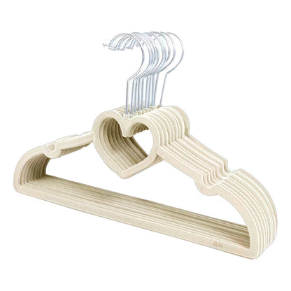 Soku 10 Ganchos Acero Terciopelo Organizador Closet Kawaii