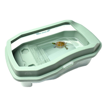 Soku Tortuguero Anti Escape Doble Capa Acuario Extra Largo