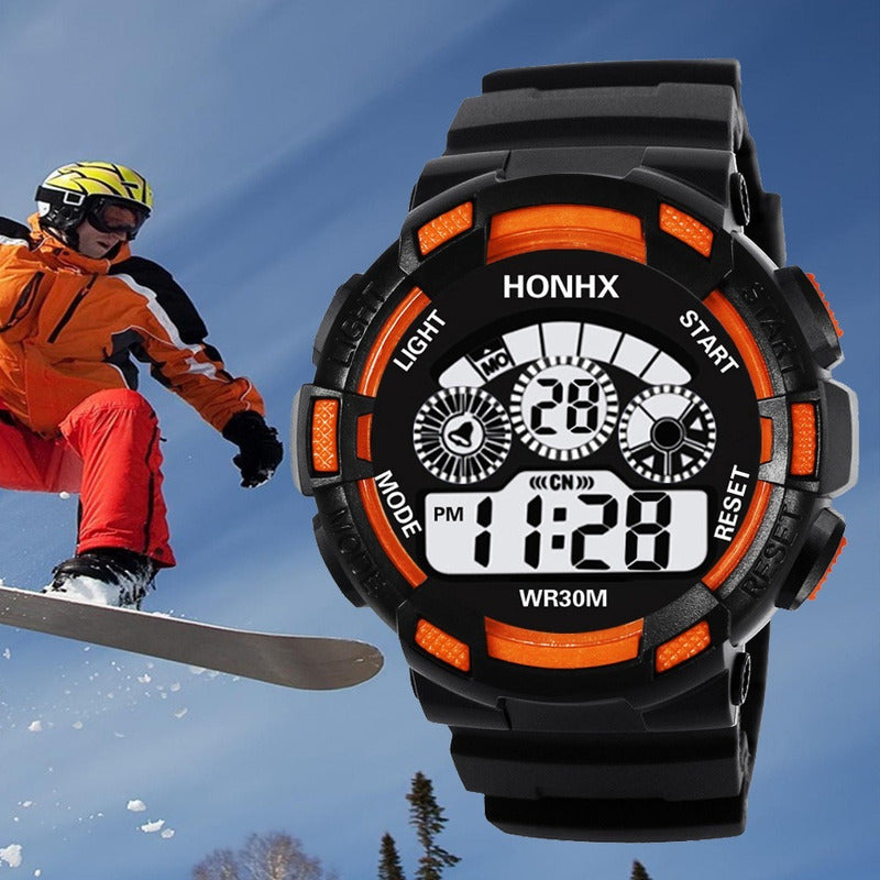 Reloj Militar Hombre Led Moda Caballero Contra Agua Hx