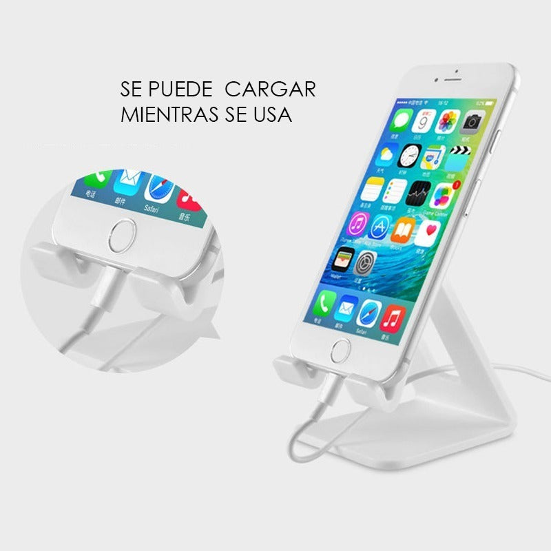 Soporte Universal Silicona Antiderrapante Tablet Celular