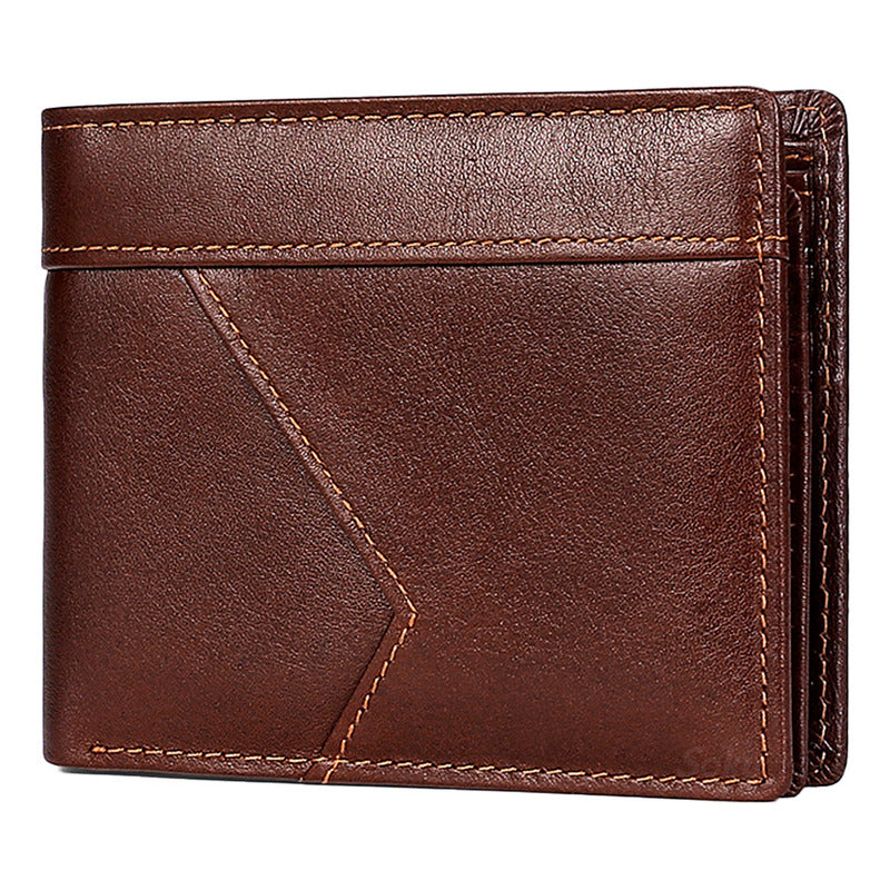 Soku Cartera Ejecutiva Antirrobo Rfi Piel Genuina Premium