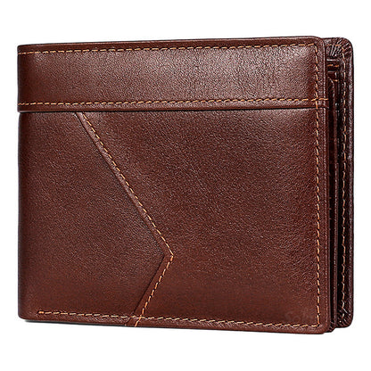 Soku Cartera Ejecutiva Antirrobo Rfi Piel Genuina Premium