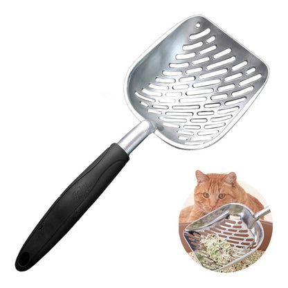 Pala Aluminio Arenero Recogedora Heces Desechos Mascota Gato