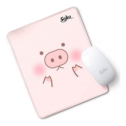 Tapete Raton Alfombrilla Mouse Pad Moda Kawai Antideslizante