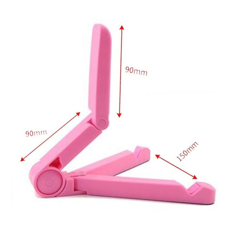 Soporte Universal Plegable Portátil Tablet Cel Máx 10''