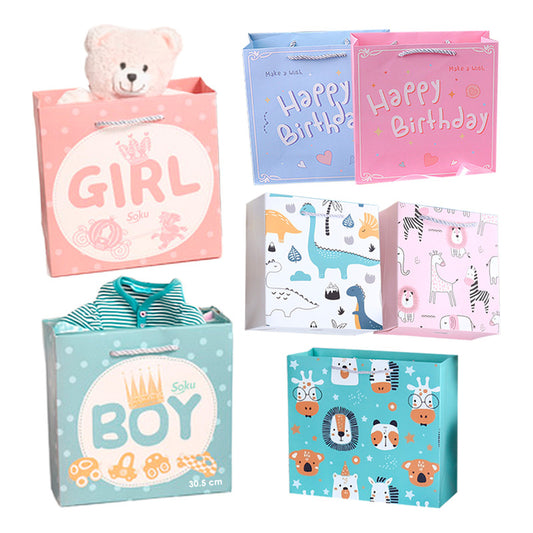 Bolsas Medianas Regalo Para Fiesta Niño Niña Resistentes