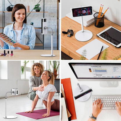 Soku Base Celular Mini Tableta Soporte Gira 360 4.7'' A 7''