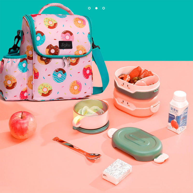 Soku Lonchera Termo Protect Infantil Grande Extra Durable