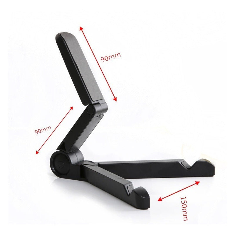 Soporte Universal Plegable Portátil Tablet Cel Máx 10''