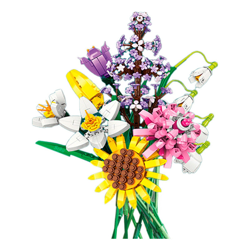 Soku Flores Perpetuas Bloques Pro Bouquet Extra Grande