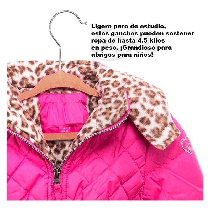 Set 20 Ganchos Acero Terciopelo Organizador Closet Durable