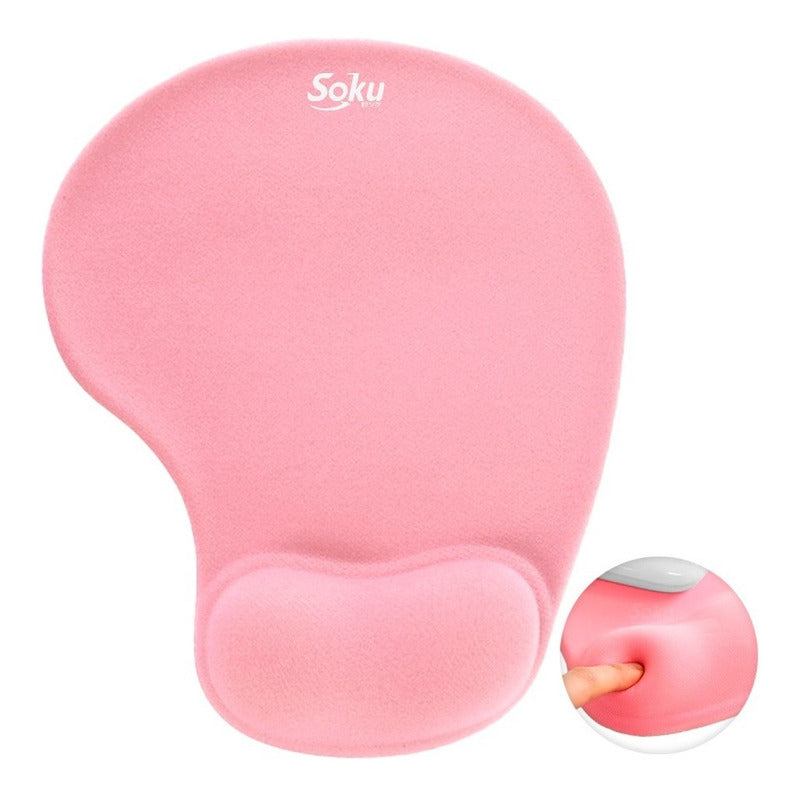 Tapete Ergonomico Para Raton De Gel Silicon Antideslizante