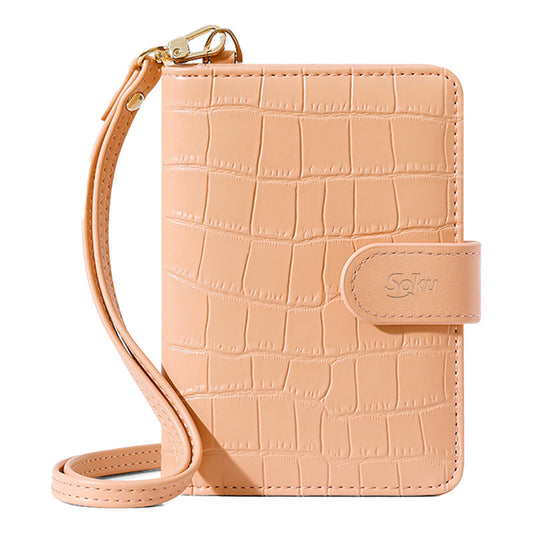 Soku Cartera Billetera Viaje Pasaporte Cierre Antirrobo Sim