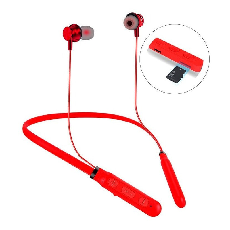 Audifonos Auriculares Sport Bluetooth V.5 Interfaz Micro Sd
