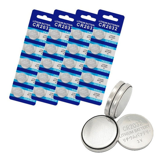 20 Pilas Boton Blister Baterías Litio Reloj Bascula Cr2032