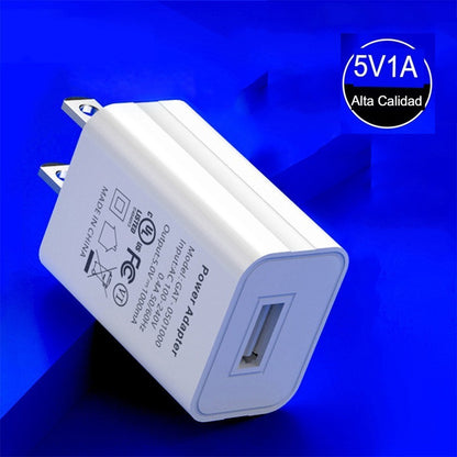 Cargador De Pared Celular Tableta Cubo Usb 5v 1a Certificado