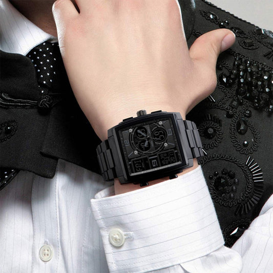 Reloj Dual Deportivo Sumergible 5 Bar Anti Shock Sk