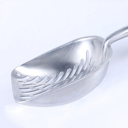 Pala Aluminio Arenero Recogedora Heces Desechos Mascota Gato