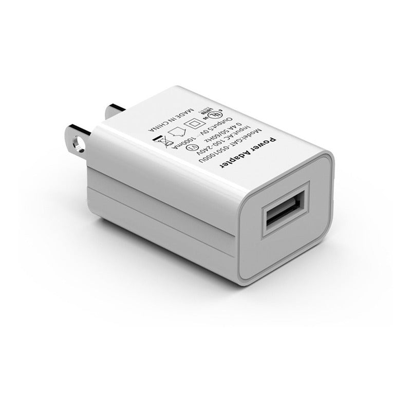 Cargador De Pared Celular Tableta Cubo Usb 5v 1a Certificado