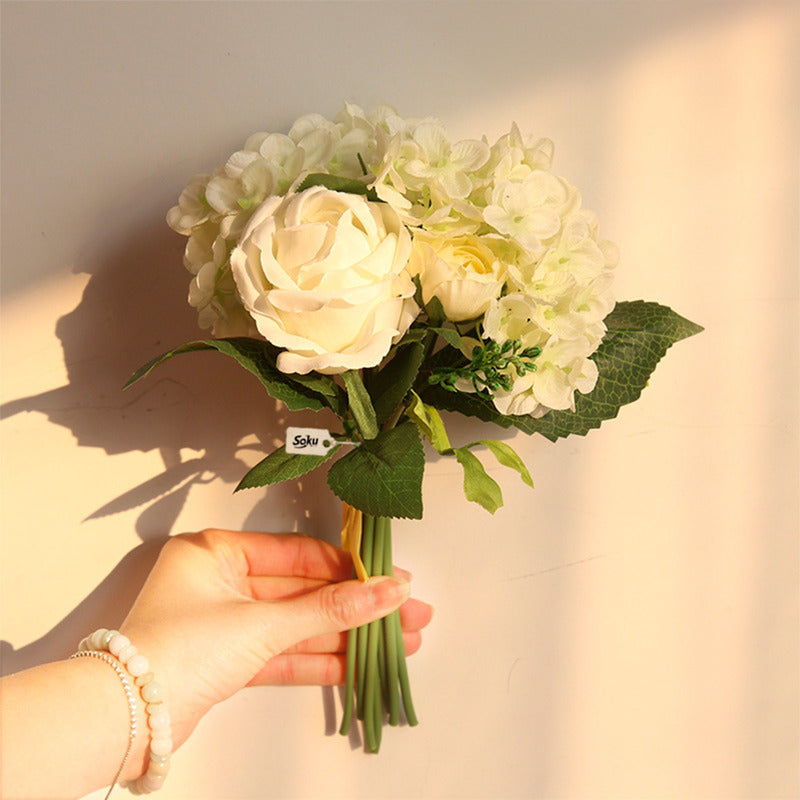 Soku Ramo Rosa Flores Quinceñera Boda Centro Mesa