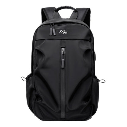 Soku Mochila Premium Contra Agua Laptop 14 Amplia Viaje