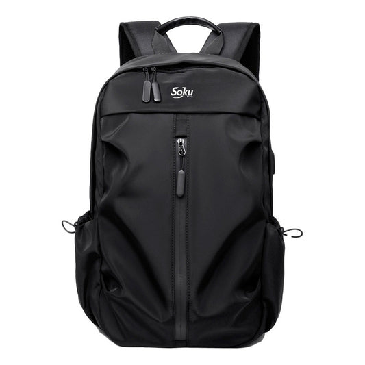 Soku Mochila Premium Contra Agua Laptop 14 Amplia Viaje
