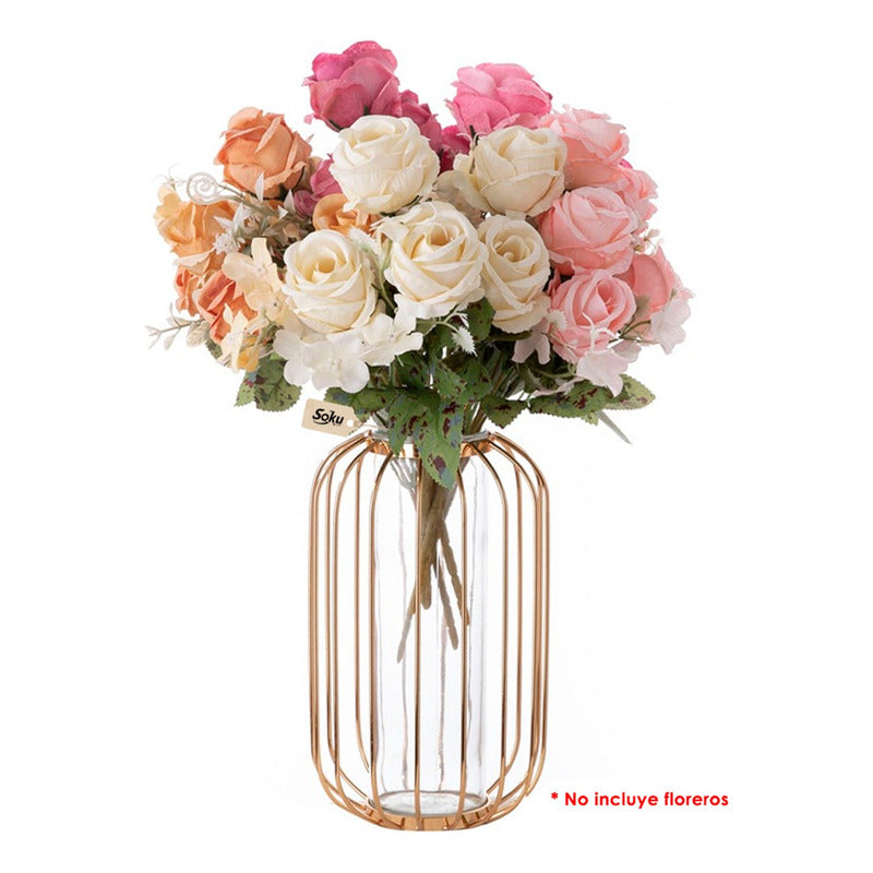 Soku Bouquet Rosas Flores Quinceñera Boda Centro Mesa