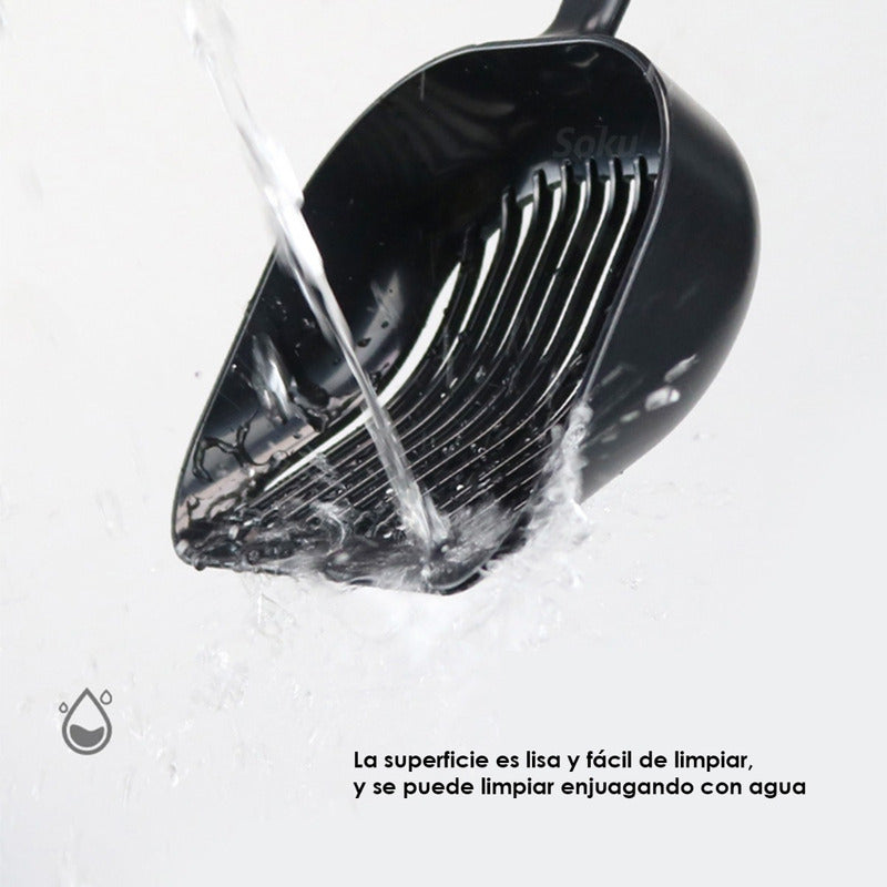 Pala Arenero Recogedora Heces Desechos Popo Mascotas Gatos