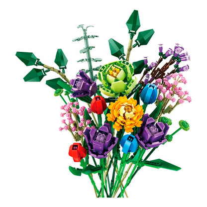 Soku Flores Bosque Esmeralda Bloques Coleccionables Premium