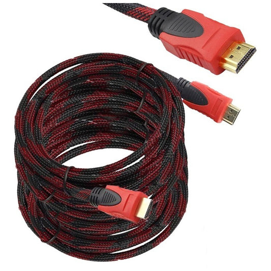 Cable Hdmi Uso Rudo Full Hd Pantalla Laptop Pc Xbox Ps4 10m
