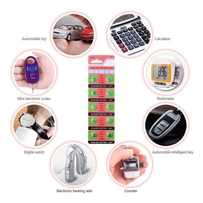 20 Baterias Pilas Para Reloj Estandar Ag4 Lr626 377