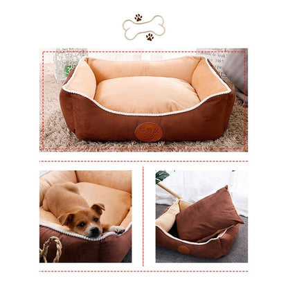 Cama Perro Impermeable Cojin Extraible Grande Premium