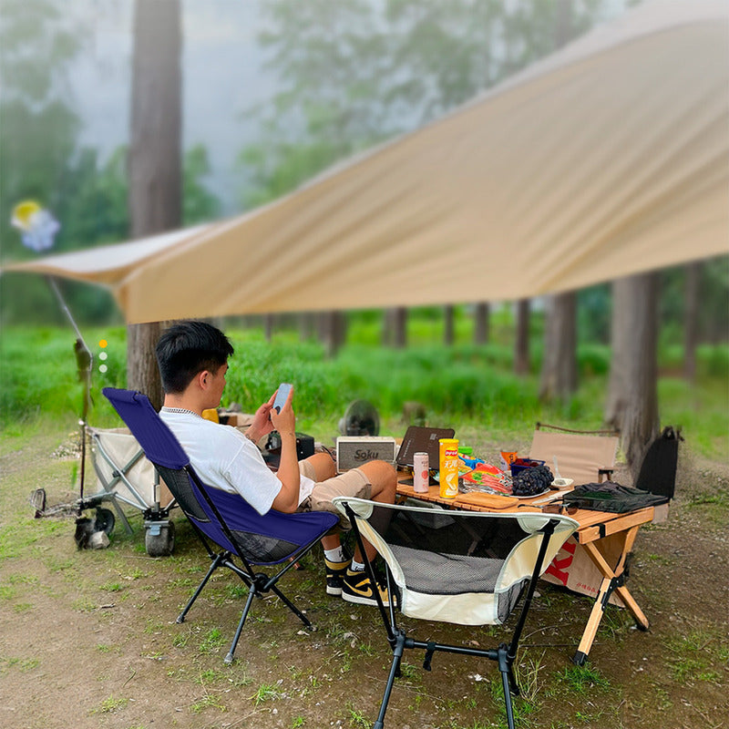 Soku Silla Reclinada Ergonomica Reforzada Viaje Camping Pick