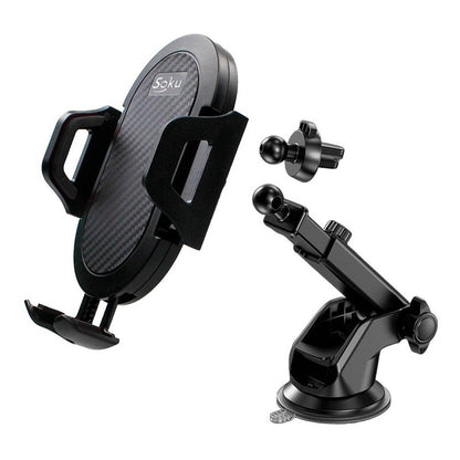 Porta Celular Soporte Gps Auto Universal Manos Libres 360º