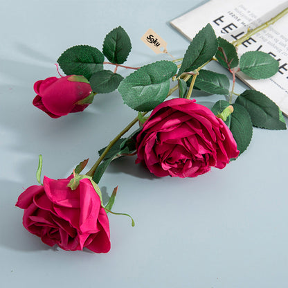 Soku Ramo Rosas Flores Boda Decoración Bouquet Extra Grande