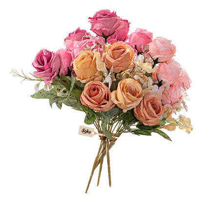 Soku Bouquet Rosas Flores Quinceñera Boda Centro Mesa