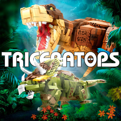 Soku Tiranosaurio Rex Bloques Articulado Dino Pro Grande