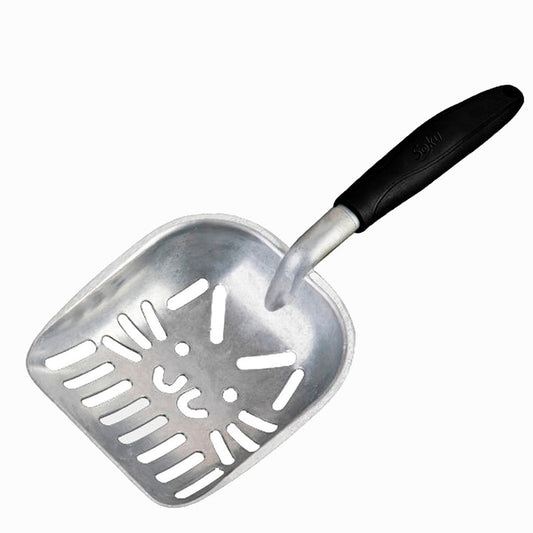 Pala Aluminio Arenero Recogedora Heces Desechos Mascota Gato