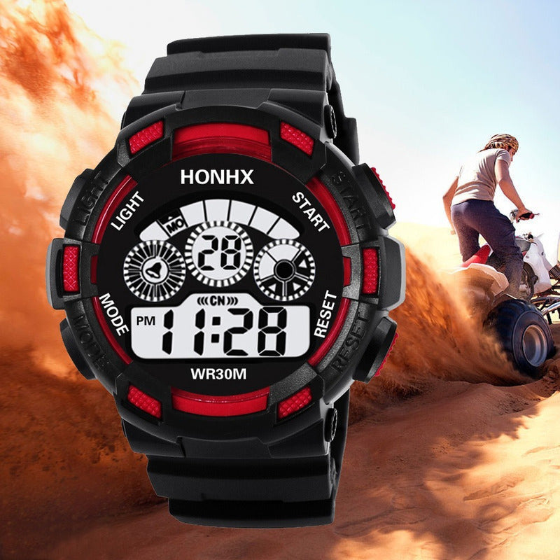 Reloj Militar Hombre Led Moda Caballero Contra Agua Hx
