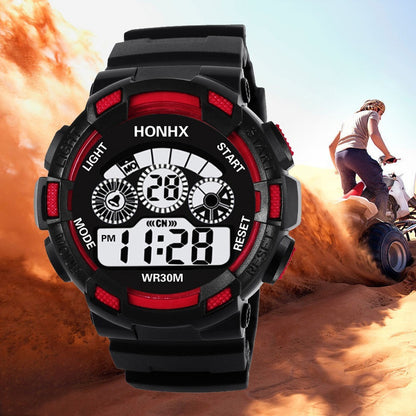 Reloj Militar Hombre Led Moda Caballero Contra Agua Hx