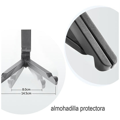 Soporte Universal Plegable Portátil Tablet Cel Máx 10''