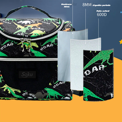 Soku Lonchera Infantil Triple Protección Extra Durable