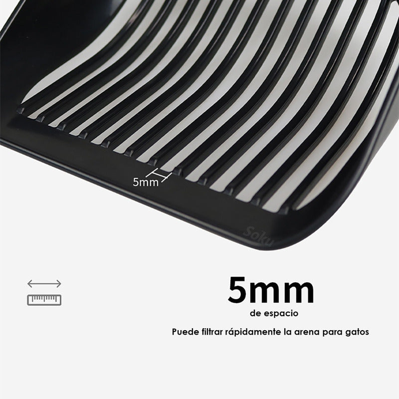 Pala Arenero Recogedora Heces Desechos Popo Mascotas Gatos