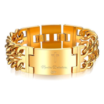 Pulsera Esclava  Personalizable Acero Inoxidable Al Titanio